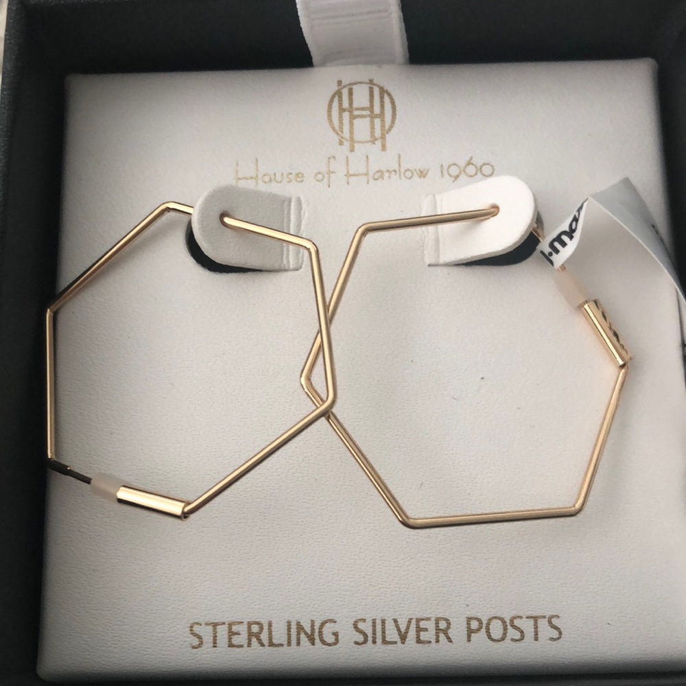House of Harlow earrings